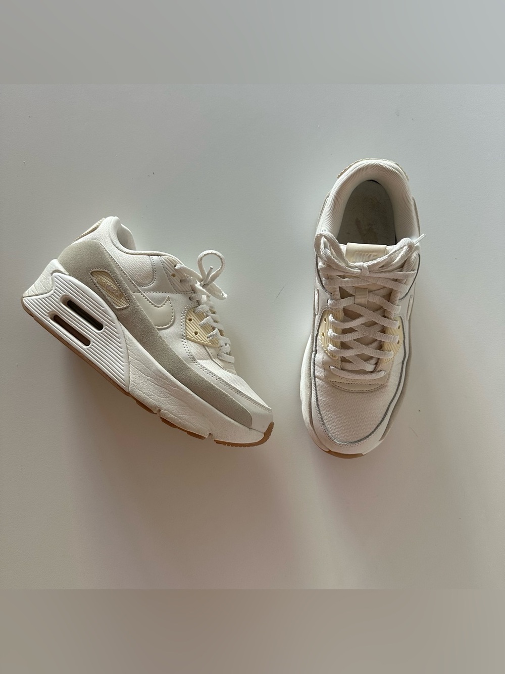 Nike Air Max Platform 90 LV9 Sail Light Orewood Sneakers 9 FD4328-100